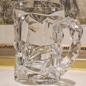 Tiffany & Co. 1 Rock Cut Crystal Mug